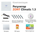 ZONT Climatic 1.3 Погодозависимый автоматический GSM / Wi-Fi регулятор (1 ГВС + 3 прямых/смесительных) с доставкой в Липецк